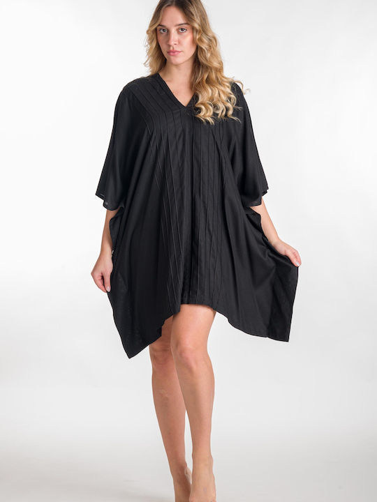 Rima Beachwear Feminin Caftan de Plajă Negru