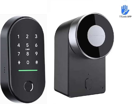 TTLOCK Ηλεκτρονική Κλειδαριά Smart Lock με Σύνδεση Bluetooth και Wi-Fi