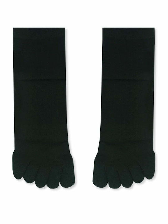 Ytli Cotton Sock Toe Toe Socks Solid Color