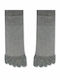 Ytli Βαμβακερή Κάλτσα Δάχτυλα Toe Socks Μονόχρωμη