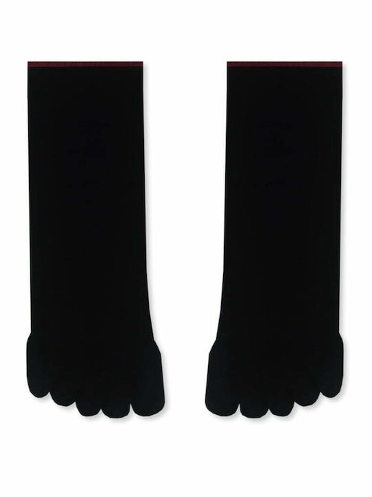 Ytli Cotton Sock Toe Toe Socks Solid Color