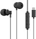 HP Dhh-1127 In-ear Handsfree Headphones with Connector USB-C Black