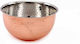 Mixing Bowl Copper with Diameter 25cm and Height 13.5cm.
