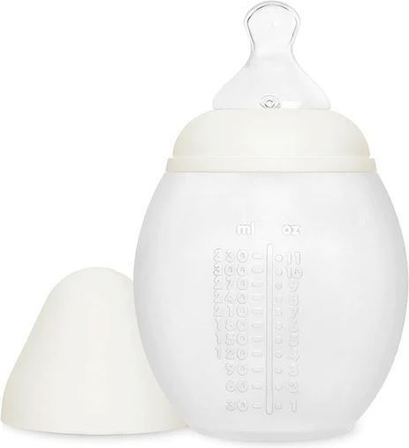 Elhee Plastic Baby Bottle Anti-Colic with Silicone Nipple 330ml