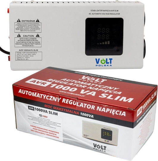 Volt Polska Avr 1000va Slim Voltage Stabilizer