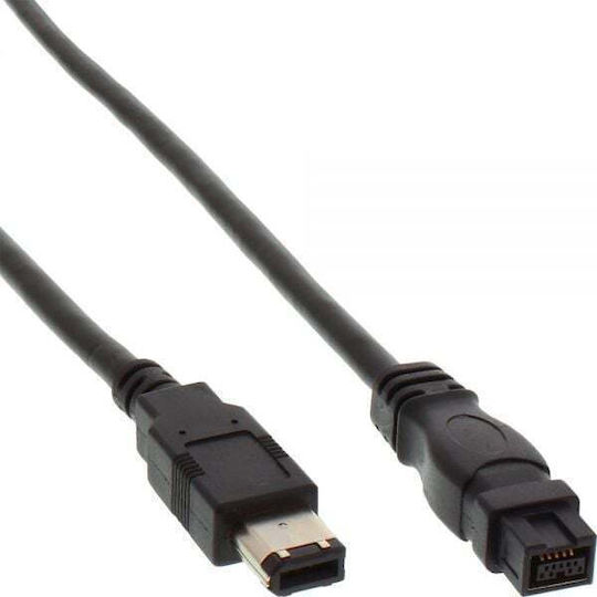 Firewire 400-800 1394b 6 9 Pin Male Inline Cable 2m 36902