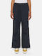Fisherville Dama Tesatura Pantaloni Albastru marin