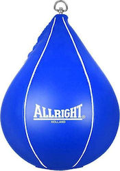 Allright Synthetic Speed Punching Bag Blue