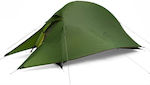 Naturehike P-series 4 UV Αντίσκηνο Camping Πράσινο 4 Εποχών για 4 Άτομα 210x130εκ. Forest Green