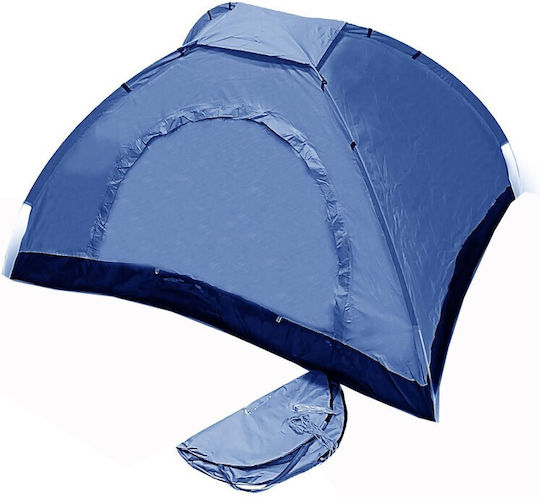 Colorlife Easy Pop Σκηνή Camping Pop Up Μπλε για 2 Άτομα 200x150x110εκ.