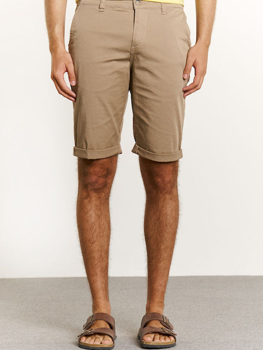 Edward Jeans Herrenshorts Chino Braun