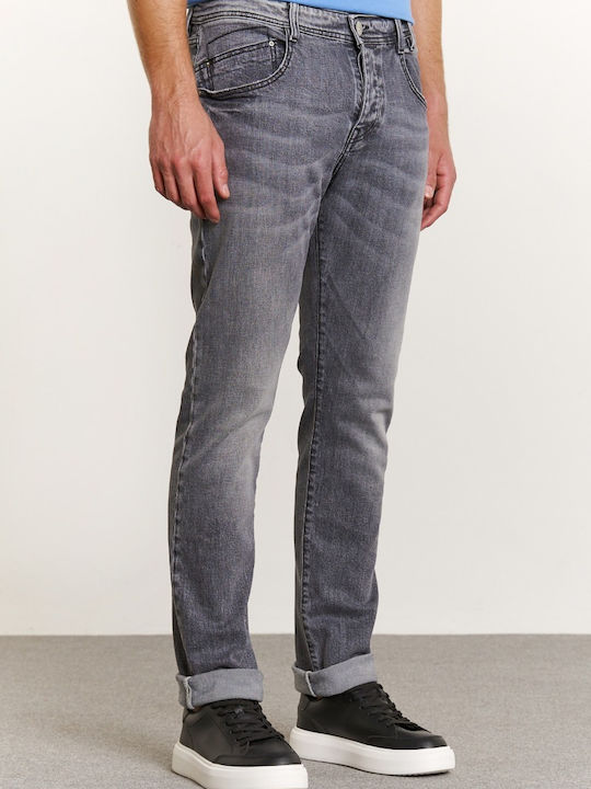Edward Jeans Men's Jeans Pants in Slim Fit Grey