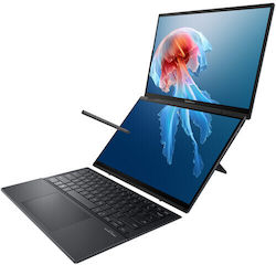 Asus ZenBook Duo UX8406MA-DS76T 14" OLED Touchscreen (Ultra 7-155H/16GB/1TB SSD/W11 Acasă) (Tastatură US)