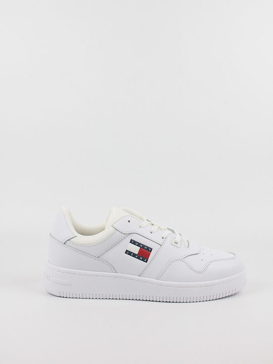 Tommy Hilfiger Bărbați Sneakers Albe