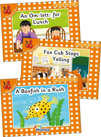 Jolly Phonics Orange Level Readers Set 6 Jolly Learning Ltd Paperback Softback