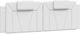 vidaXL Leather Bed Headboard Cushion White