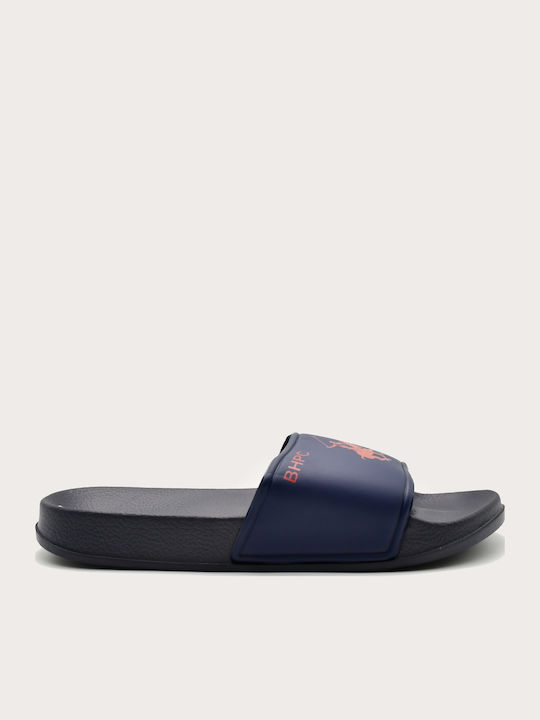 Beverly Hills Polo Club Ανδρικά Slides Μπλε