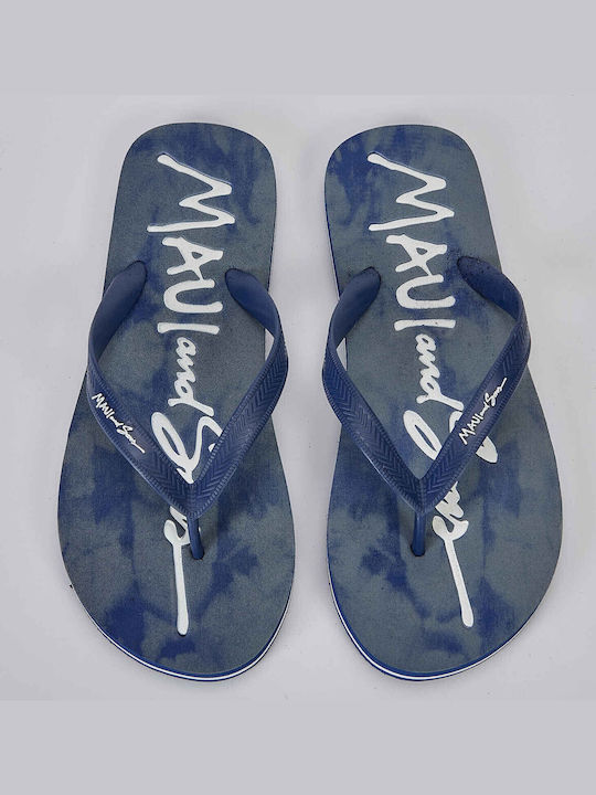Men's Flip Flops Blue
