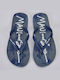 Maui & Sons Men's Flip Flops Blue