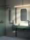 Deante Wall Mounted Bathroom Shelf Metallic Black