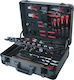 Airpress Valiza cu 127 Set de scule de electrician