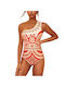 Chicret One-Piece Swimsuit Orange