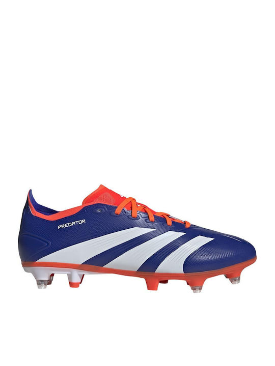 adidas Predator League Football Shoes with Cleats Blue