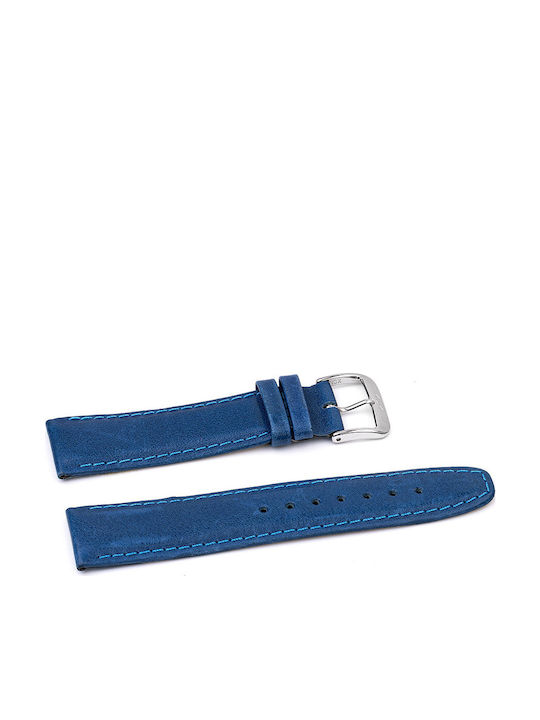 Kuki Leather Strap Blue