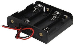 Haitronic Holder Μπαταριοθήκη με 4 Υποδοχές AA