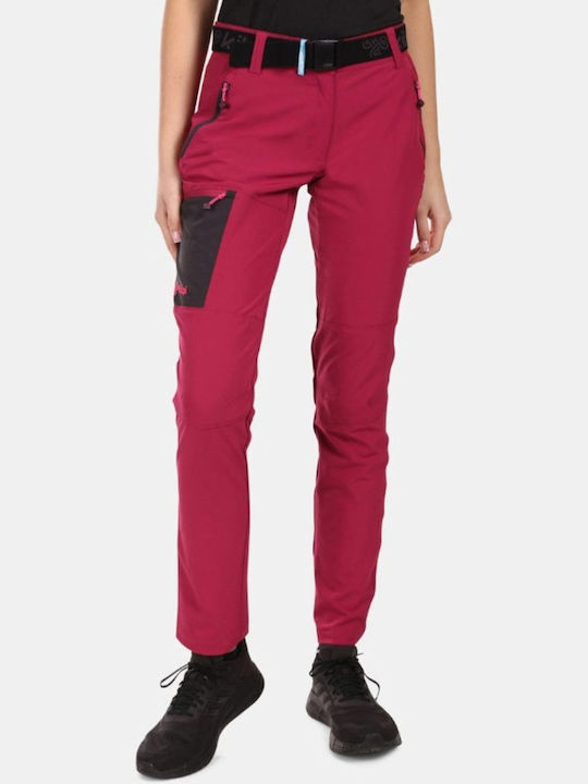 Kilpi Women's Hiking Long Trousers Red