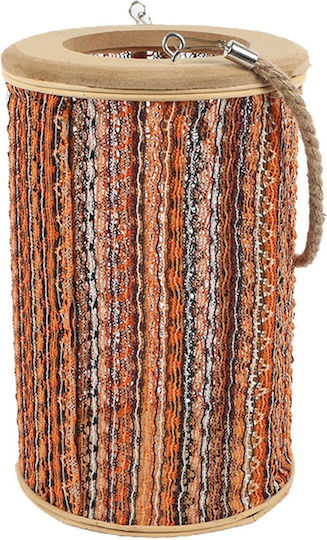 Espiel Laterne Hölzernes Orange 20x20x30.5cm 1Stück