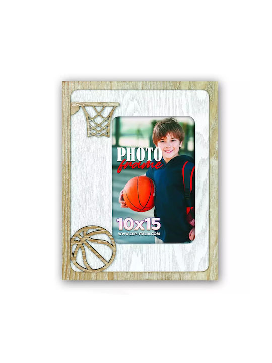 Wooden Photo Frame with Beige Frame