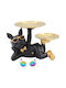 Keskor Decorative Dog Polyresin 30x19x18cm 1pcs
