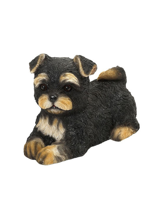 Yorkshire Dog Figurine Polyresin 21.4x12.8x15.5cm