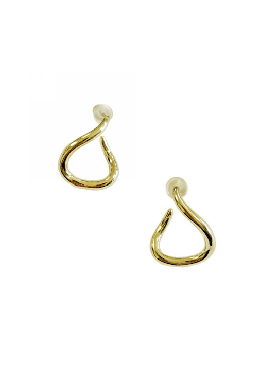 Kostibas Fashion Earrings Gold Plated