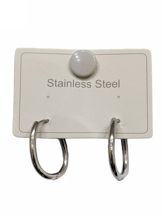Kostibas Fashion Earrings Hoops made of Steel