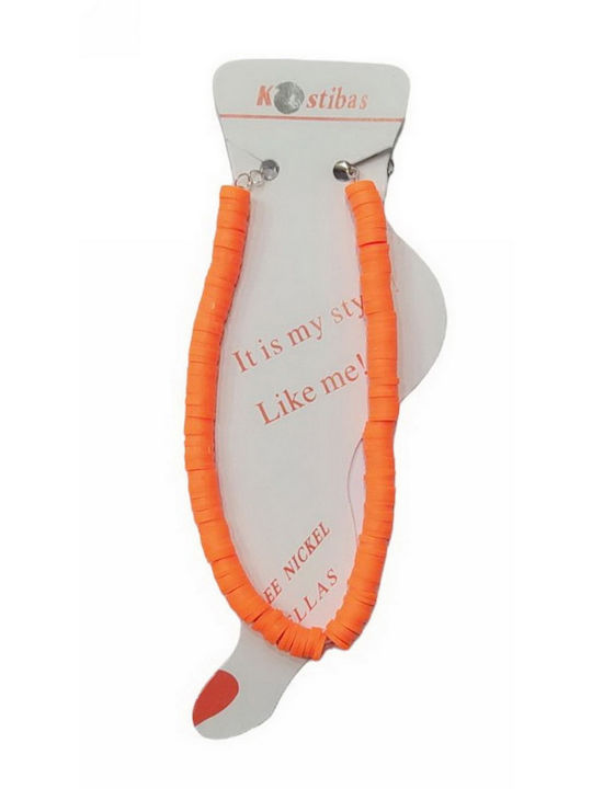 Kostibas Fashion Fußarmband Orange