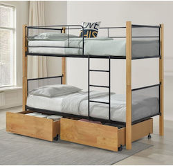 NET Κουκέτα Μονή για Στρώμα 90x190cm NET Κουκέτα Μονή για Στρώμα 90x190cm