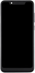 Οθόνη Γνήσια με Πλαίσιο για Nokia 5.1 Plus/X5 (2018) (Μαύρο)