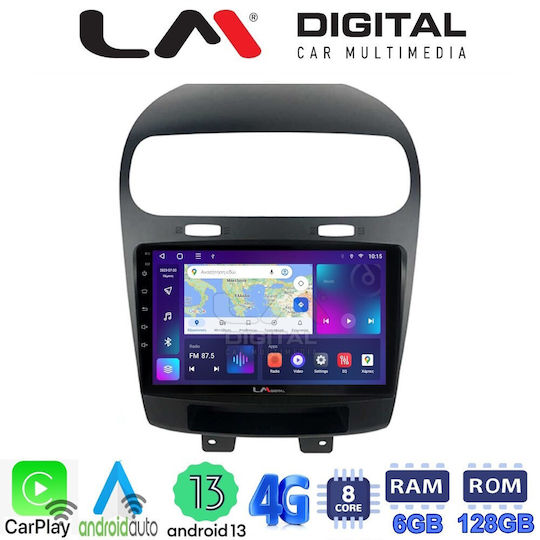 LM Digital Ηχοσύστημα Αυτοκινήτου για Fiat Freemont 2008> (Bluetooth/USB/WiFi/GPS/Apple-Carplay/Android-Auto)