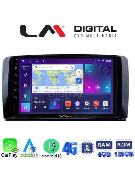 LM Digital Sistem Audio Auto pentru Mercedes-Benz Clasa R 2006>2014 (Bluetooth/USB/WiFi/GPS/Apple-Carplay/Android-Auto)
