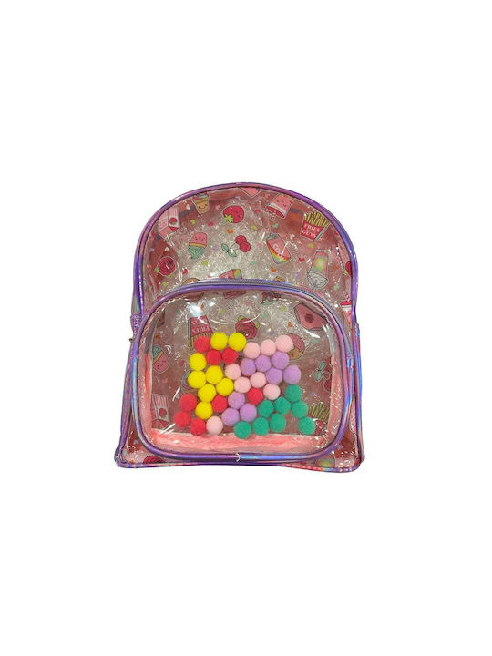 Hair Utopia Kids Bag Backpack Fluffy Balls