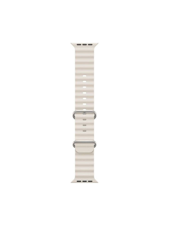Curea Silicon Bej (Apple Watch 38/40/41/42mm)