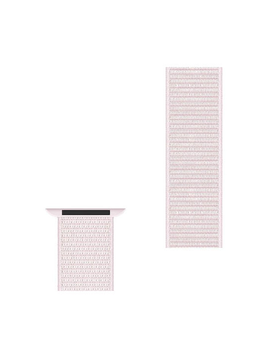 Strap Fabric Pink (Apple Watch 42 / 44 / 45 mm - Soft Pink)
