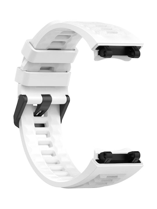 Каишка Каишка Силикон Бял (Amazfit T-Rex 2 - Амазфит Т-Рекс 2)