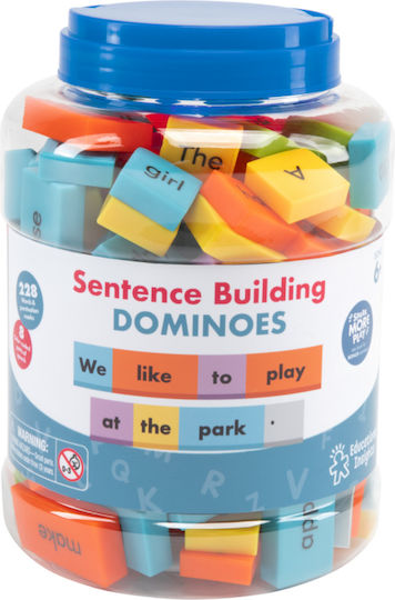 Educational Insights Domino Game With Sentences Joc Educațional de Cunoștințe