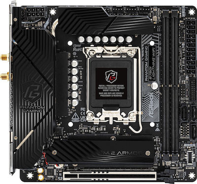 ASRock B760I Lightning WiFi Placă de bază Micro ATX cu Intel 1700 Socket