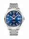 Swiss Alpine Military by Grovana Men's Watch 40mm Chronograph Battery with Silver Metal Bracelet