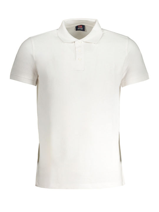 Squola Nautica Italiana Herren Kurzarmshirt Polo White