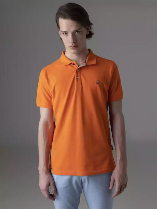 Beneto Maretti Bluza Bărbătească Polo Orange